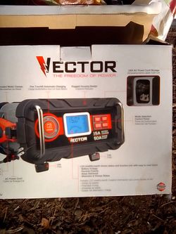Vector 15A/50A Battery Charger and Jump Starter