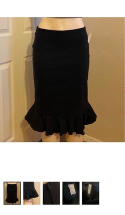 Forever 21 Y2K Vintage Pin-up Style Pencil Skirt Made in USA Juniors Size Large
