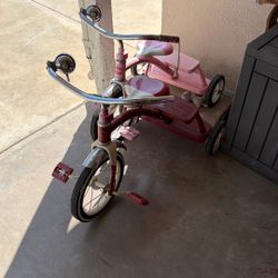Two Radio Flyer Bikes 