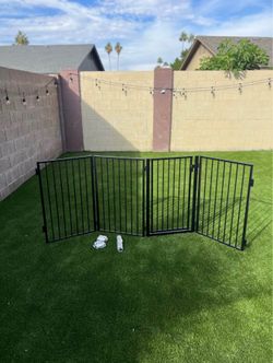 Paulmele 4 Panel Freestanding Pet Gate (35th Ave & Bell Rd)