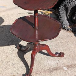 Two Tiered Victorian Side Table