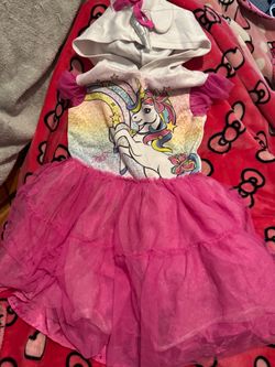 Nickelodeon Girls Unicorn Tutu Dress 7/8