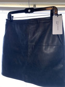 Leather skirt