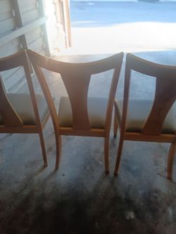 Chairs for sale.