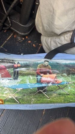 Ozark trail camp cot used
