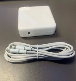 New Macbook Charger Power Supply Replacement 96w USB C brick with charging cable Apple MacBook Pro or Air 96W USB-C charger and cable: Apple MacBook P