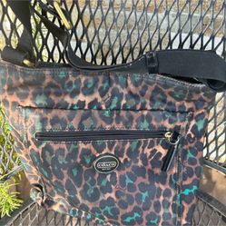 Coach Cheetah Print Crossbody