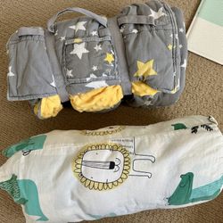 Preschool/ Prek Kid Sleeping Nap Mat (long) With Pillow/toddler Sleeping Bag