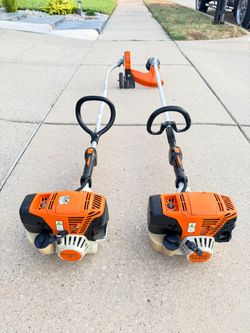 Stihl weed eater and edger combo