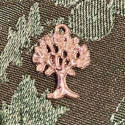 Tree Charm For Necklace Or Bracelet