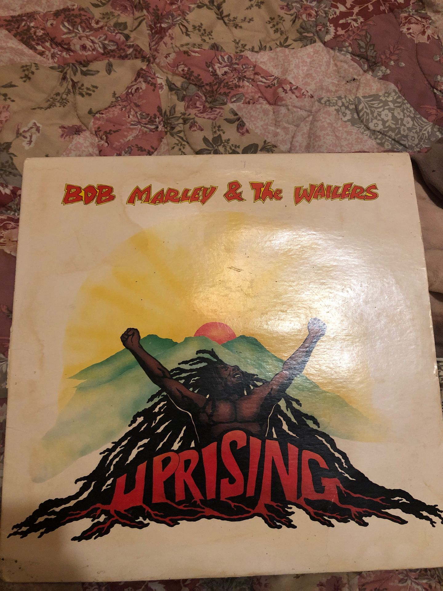Bob Marley vinyl Uprising album