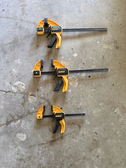 DeWalt Bar Clamps Set of 3