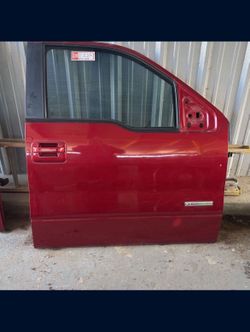 Front Passenger Door fits 2010-2014 Ford F-150 Ruby Red Metallic