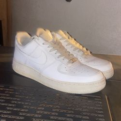 White Air Force 1s