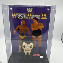 Funko POP! WWE Magazine Covers Andre The Giant  WrestleMania III WWF