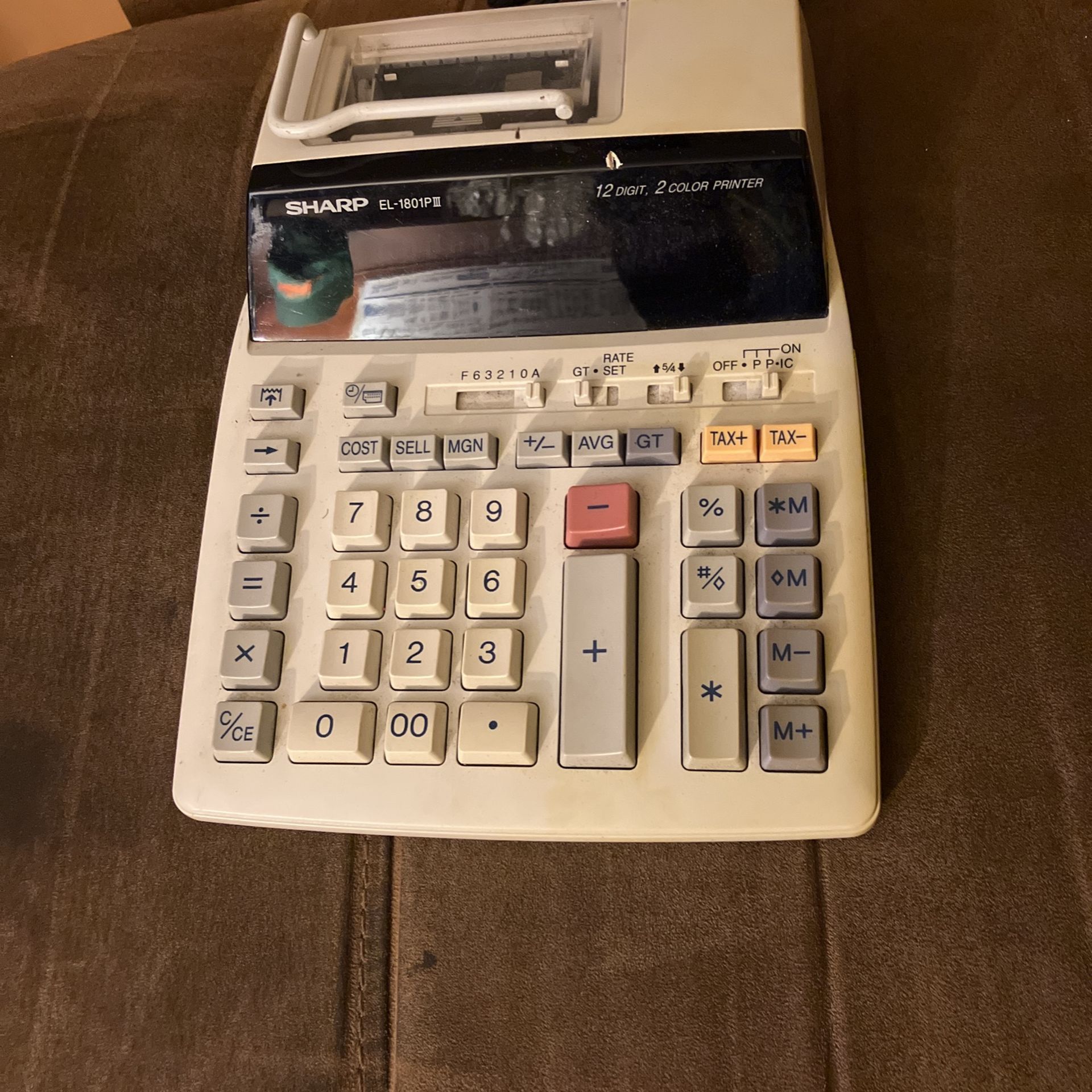 Sharp 12 Digit Printer