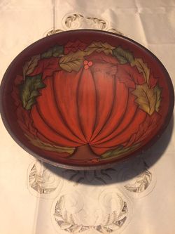 Wooden bowl