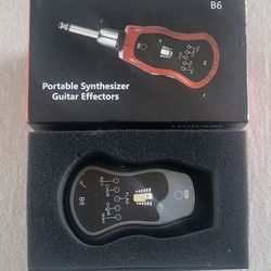 B6 Portable Synthesizer And Guitar Effector