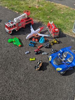 Mixed Lot of Kids Toy Vehicles
