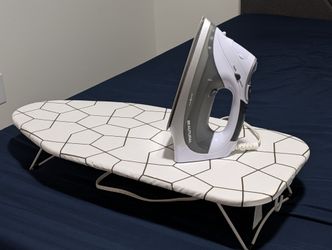 Iron + Ironing Board Combo! 
BEAUTURAL 1800W Digital LCD Steam Iron + Compact Ironing Board SET