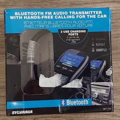 Sylvania Bluetooth FM transmitter 