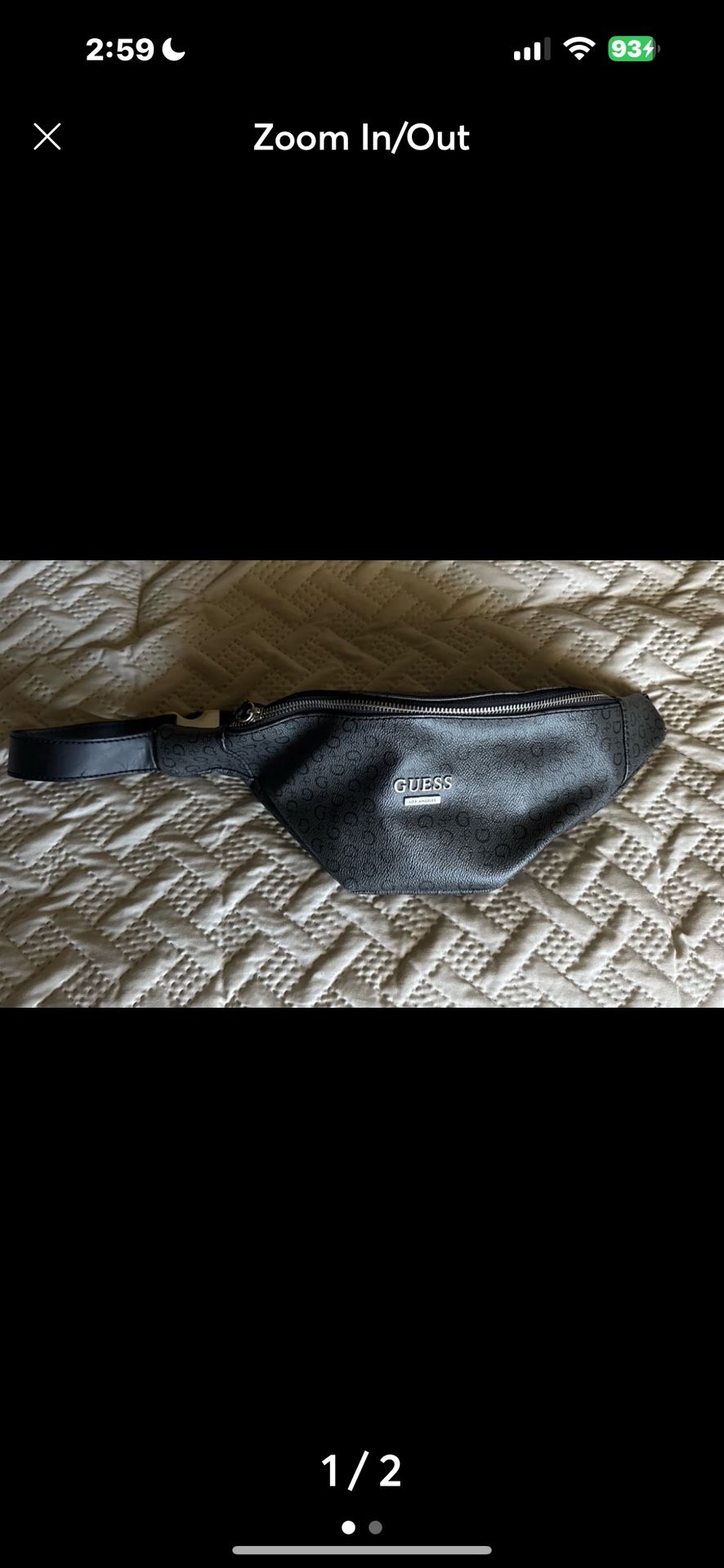 Guess leather Fanny Pack