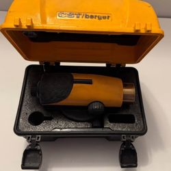 CST Berger 24x Automatic Builder’s Level Surveying Tool with Case