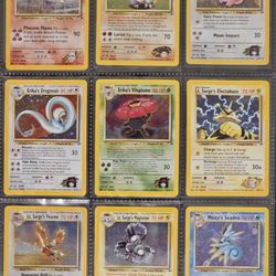Pokemon Gym Heroes 100% Complete Master Set 132/132 NM-LP