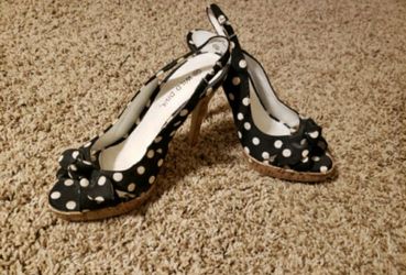 Polka Dot Heels