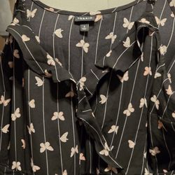 Torrid Butterfly Blouse