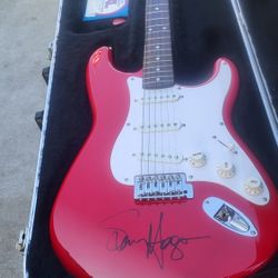 Van Halen Sammy Hagar Signed Guitar