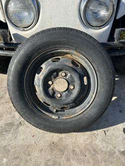 VW bug Spare Wheel