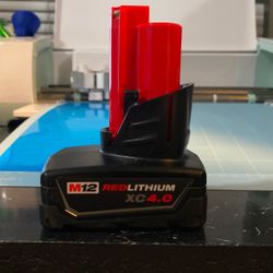 milwaukee m12 battery XC 4.0