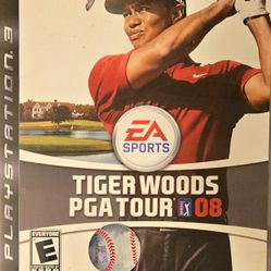 PS3 Master's Tiger Woods PGA Tour 12 & Tiger Woods PGA Tour 08