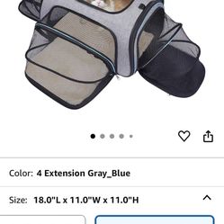 Cat Carrier Bag + Cat Door / Cat Flap