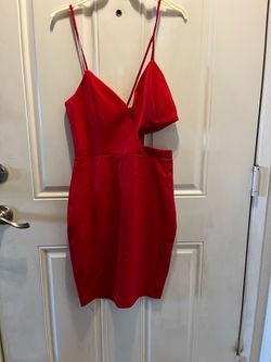 Red dress