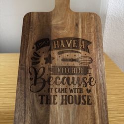 Engraved Cutting Board 