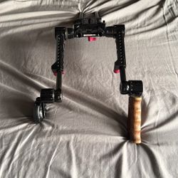 Zacuto Recoil Arms + SmallRig Sony Adapter + Niceyrig Baseplate + 15mm Rods