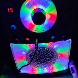 Stereo With Lights  And Mic