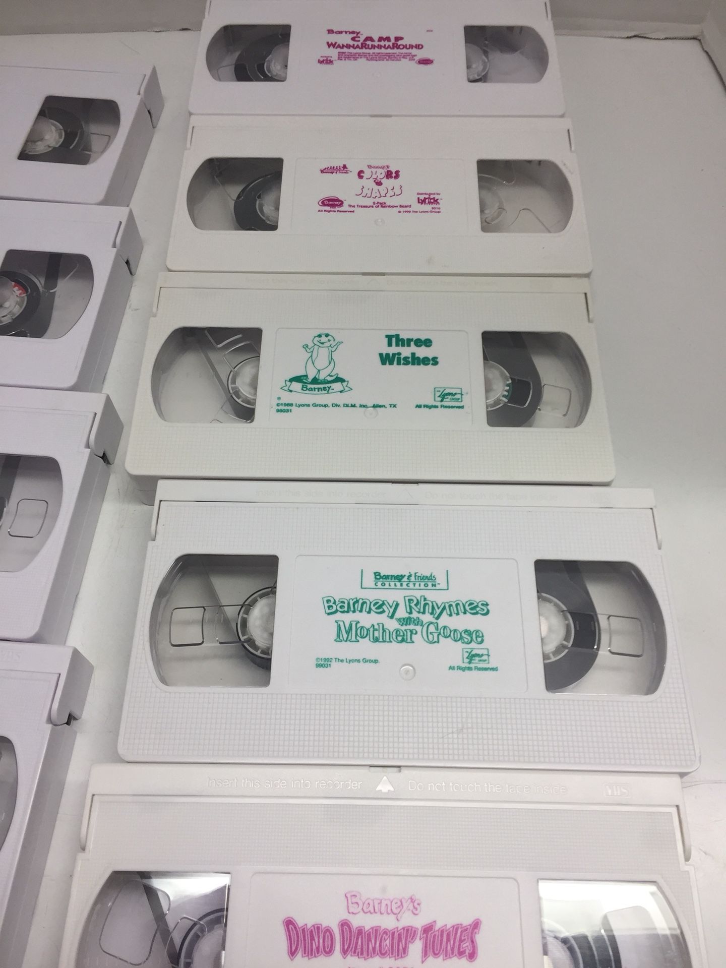 51 Barney VHS Videos