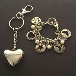 Cute Charm Accessory & Heart Key Chain
