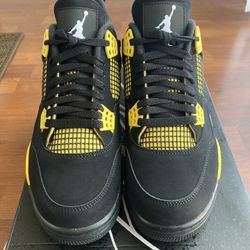 Nike Air Jordan IV 4 “Yellow Thunder” Sz 10.5