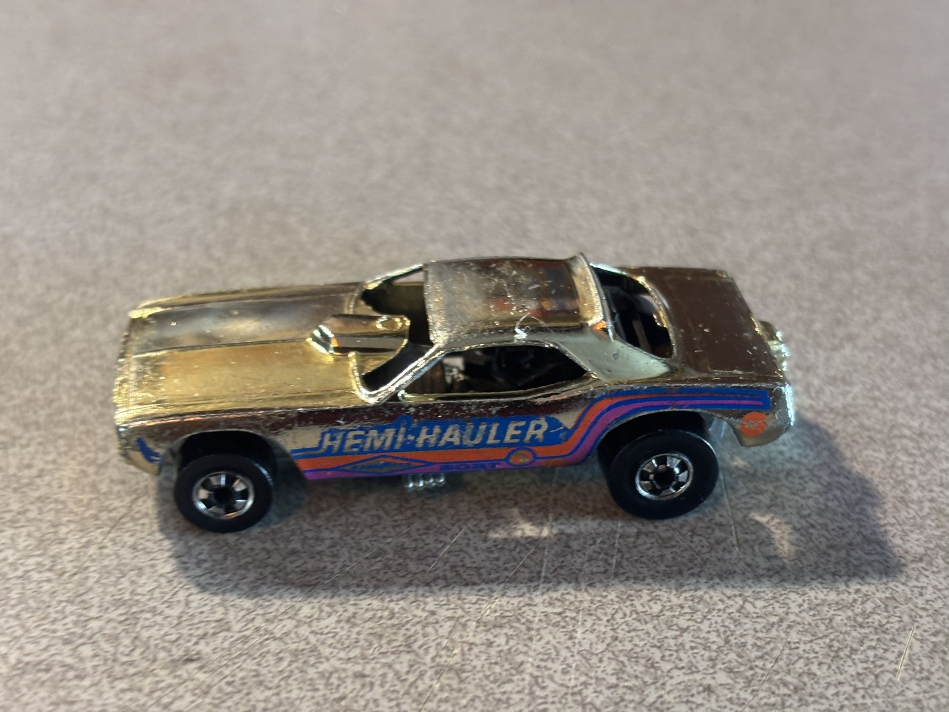 1977 Hot Wheels Top Eliminator Hemi Hauler Plymouth Barracuda Funny Car