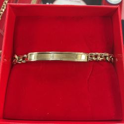 14k ID Bracelet 