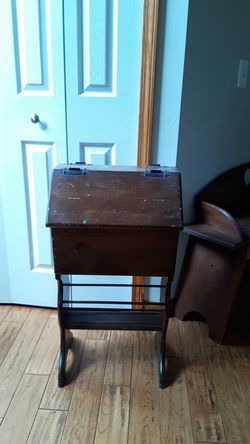 Wooden Bread or Magazine Holder