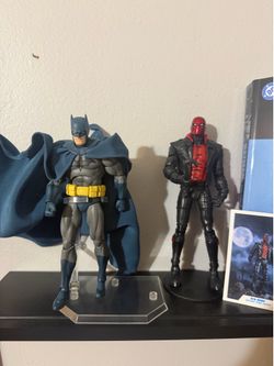 Batman Mafex Hush and Jason Todd Mcfarlane Figures
