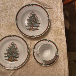 Vintage Candleglow & Holly Complete Set