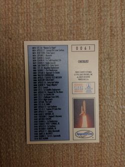 Space Shots Cards- First Series
