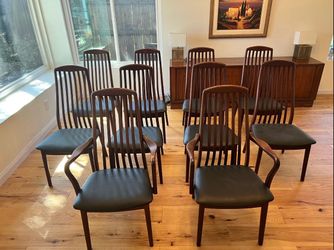 Vintage Mid Century Rosewood Danish Dining Chairs