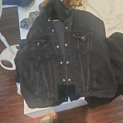 Levi's Black Jacket 3XL